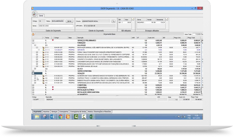 Mestre de Obra  EngWhere Software de Engenharia, Orçamento, Planejamento e  Gestão